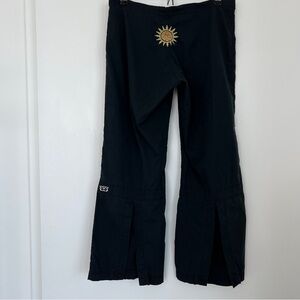Be Present cotton blend pants. Size XS. Black